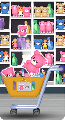 Cart with bear